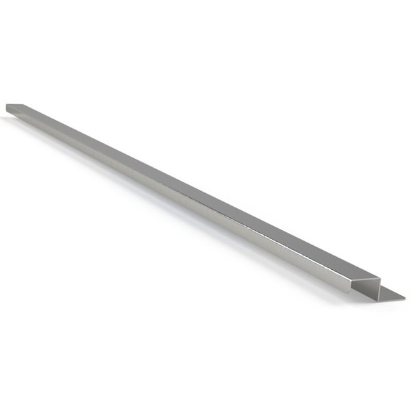 Dripping Shield, 1 in. H x 48 in. W x 3 in. L, Stainless Steel
